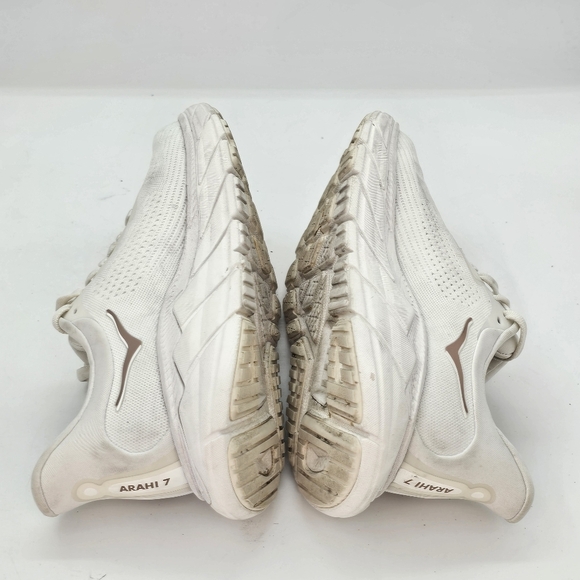 Hoka Arahi 7 Women's Running Shoes, White, US 6B – Preowned - Picture 8 of 13
